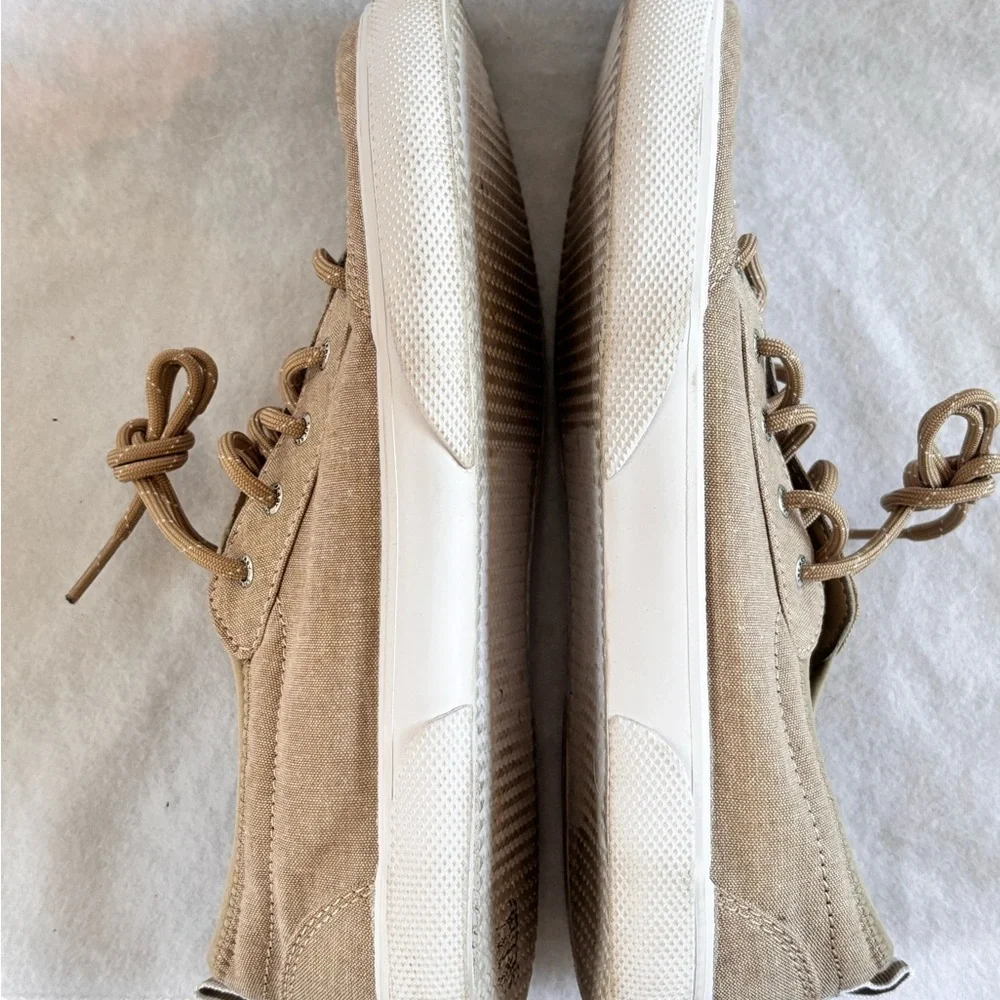 Sperry Top-Sider Men's Tan Casual Boat Shoes Size 5